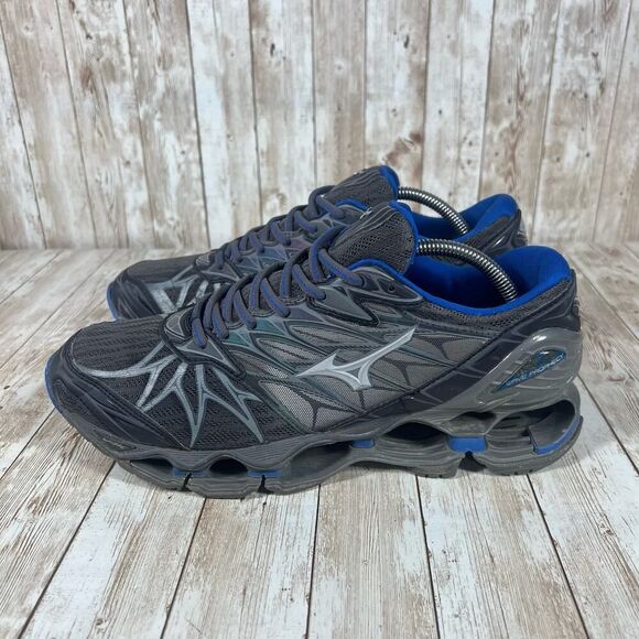 Mizuno Wave Prophecy 7 Nova Gray Rare Mens 11.5 - Picture 2 of 8